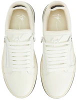 Lookbook Giuseppe Zanotti/GZ Gz94 皮革 贴花 系带 低帮 板鞋 男款 白黑色