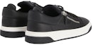 Shop Giuseppe Zanotti Gz94 'Kulit Hitam Low-Top' RM30035001