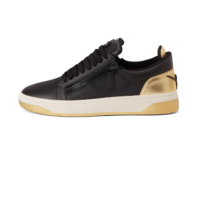 Giuseppe Zanotti Gz94 'Black Leather Low-Top'