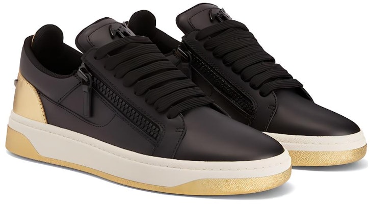 Giuseppe Zanotti Gz94 'Black Leather Low-Top' RU30041001 Lookbook Giuseppe Zanotti Gz94 'Black Leather Low-Top' RU30041001