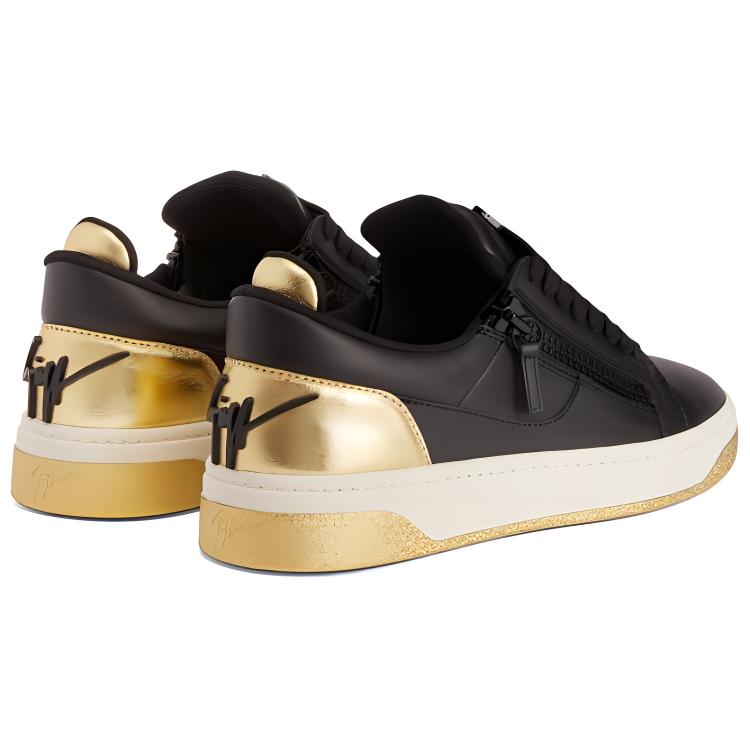 Purchase Giuseppe Zanotti Gz94 'Zapatillas Bajas de Cuero Negro' RU30041001