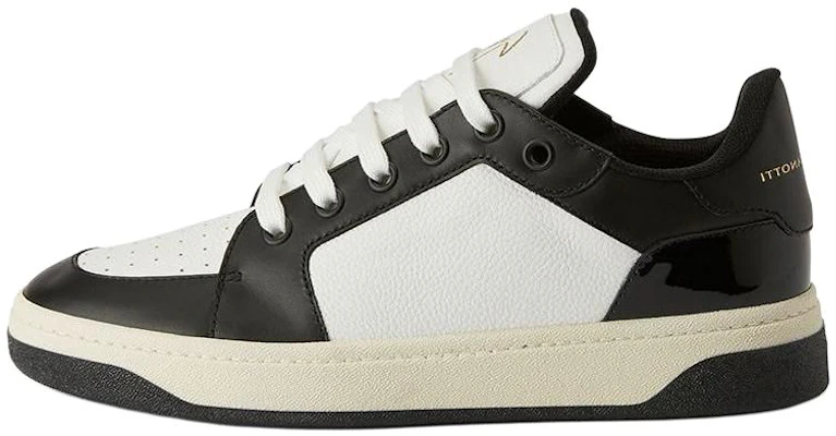 Giuseppe Zanotti GZ94 Zapatillas Retro de Cuero Negro Casual y Estilo Clásico. RM40010002 Buy Giuseppe Zanotti GZ94 Zapatillas Retro de Cuero Negro Casual y Estilo Clásico. RM40010002