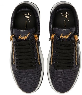 Giuseppe Zanotti GZ95 'Dark Grey Croco' RM30063002 Lookbook Giuseppe Zanotti GZ95 'Dark Grey Croco' RM30063002