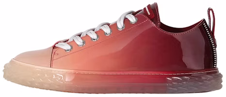Giuseppe Zanotti GZ Blabber Orange Low-Top Leather Sneakers for Men RM10012 Orange Red Color Giuseppe Zanotti GZ Blabber Orange Low-Top Leather Sneakers for Men RM10012 Orange Red Color
