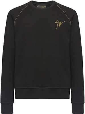 ジュゼッペザノッティ GZ ブラック ロゴ刺繍 クルーネック 長袖 スウェット メンズ IRU0011001 Buy ジュゼッペザノッティ GZ ブラック ロゴ刺繍 クルーネック 長袖 スウェット メンズ IRU0011001