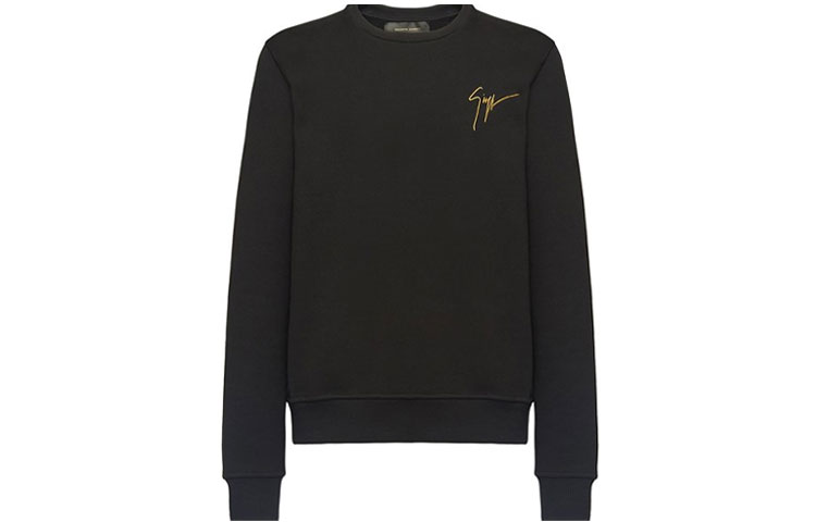 Giuseppe Zanotti GZ FW21 Black Pullover Sweatshirt - Fashion IRU0008001