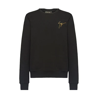 Giuseppe Zanotti GZ FW21 Black Pullover Sweatshirt - Fashion IRU0008001