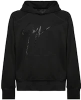 Giuseppe Zanotti GZ FW22 Crystal Logo Black Hoodie - Casual Fashion Sweater IRU2000002 Giuseppe Zanotti GZ FW22 Crystal Logo Black Hoodie - Casual Fashion Sweater IRU2000002