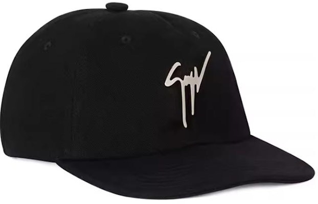 Giuseppe Zanotti GZ 標誌黑色金屬棉質棒球帽 男款 IAU0007002 Shop Giuseppe Zanotti GZ 標誌黑色金屬棉質棒球帽 男款 IAU0007002