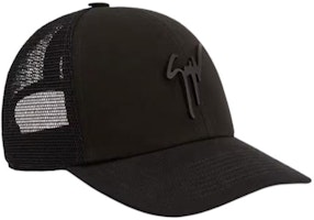 ジュゼッペザノッティ GZロゴ コットンポリエステル ブラックキャップ メンズ EAU4007001 Lookbook ジュゼッペザノッティ GZロゴ コットンポリエステル ブラックキャップ メンズ EAU4007001