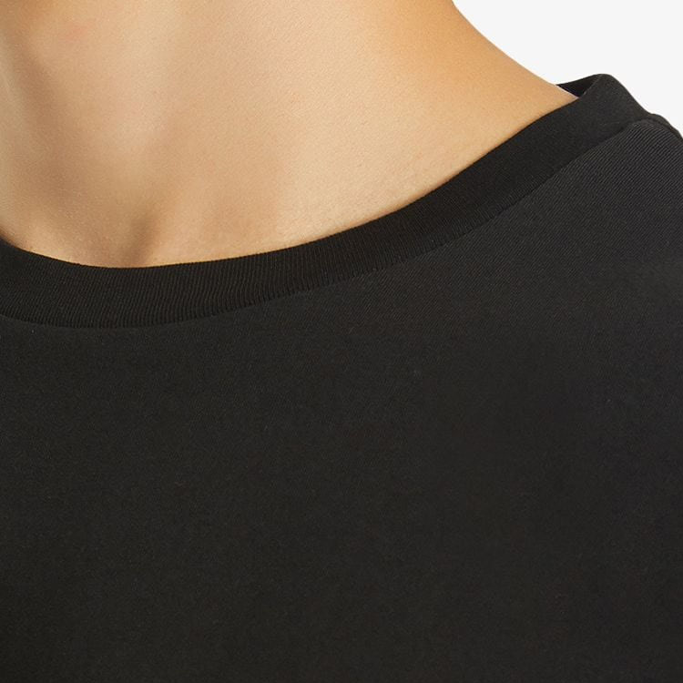 Sizing ジュゼッペザノッティ メンズ GZロゴ刺繍入りブラッククルーネックTシャツ. IRU0007001