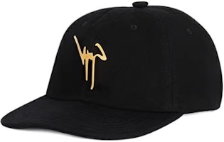 Giuseppe Zanotti GZ Logo Fabric Black Baseball Cap for Men. IAU0007001 Giuseppe Zanotti GZ Logo Fabric Black Baseball Cap for Men. IAU0007001