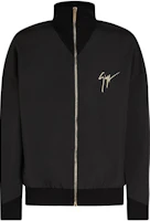 Giuseppe Zanotti GZ Logo High-Neck Zip Jacket Men’s Black ERU3004001 Giuseppe Zanotti GZ Logo High-Neck Zip Jacket Men’s Black ERU3004001