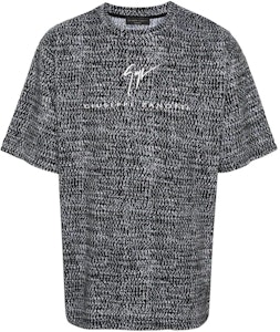 Camiseta Negra Giuseppe Zanotti GZ Monogram para Hombre. ERU4001002 Order Camiseta Negra Giuseppe Zanotti GZ Monogram para Hombre. ERU4001002