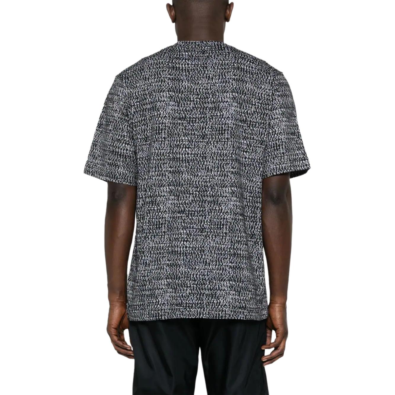 Shop Camiseta Negra Giuseppe Zanotti GZ Monogram para Hombre. ERU4001002