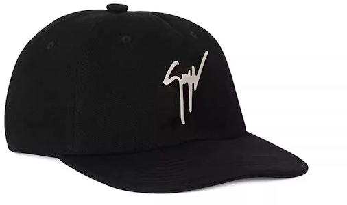 Topi Pria Hitam Giuseppe Zanotti dengan Logo GZ Script IAU0007002 Order Topi Pria Hitam Giuseppe Zanotti dengan Logo GZ Script IAU0007002
