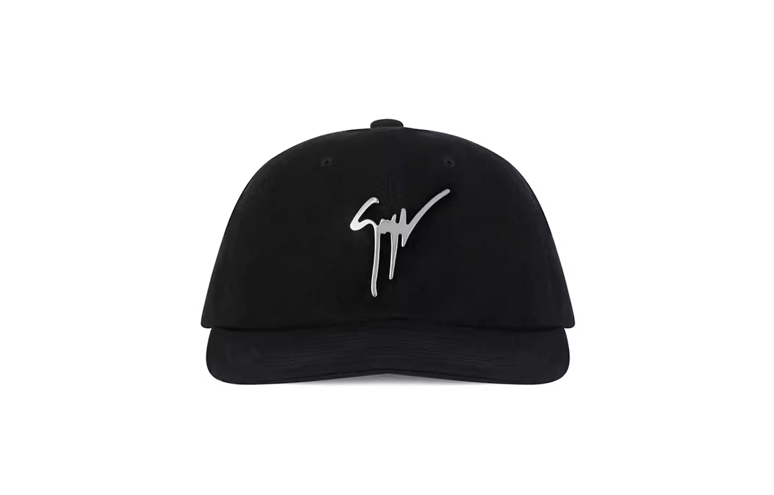 Lookbook Giuseppe Zanotti 男士黑色GZ Script Logo布帽 IAU0007002