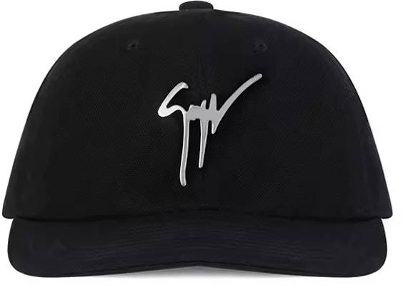 Topi Pria Hitam Giuseppe Zanotti dengan Logo GZ Script IAU0007002 Lookbook Topi Pria Hitam Giuseppe Zanotti dengan Logo GZ Script IAU0007002