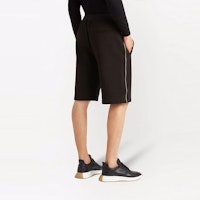 ジュゼッペザノッティ GZ SS22 ブラック ロゴパッチ ルーズフィット カジュアルショーツ ERU2001001 Purchase ジュゼッペザノッティ GZ SS22 ブラック ロゴパッチ ルーズフィット カジュアルショーツ ERU2001001