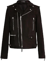 Giuseppe Zanotti GZ SS23 Black Solid Moto Jacket with Zipper Pockets Men ERU2006001 Giuseppe Zanotti GZ SS23 Black Solid Moto Jacket with Zipper Pockets Men ERU2006001