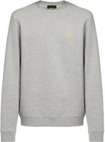 Giuseppe Zanotti GZ SS23 Grey Logo Embroidered Crewneck Sweatshirt ERU2017H02 Giuseppe Zanotti GZ SS23 Grey Logo Embroidered Crewneck Sweatshirt ERU2017H02