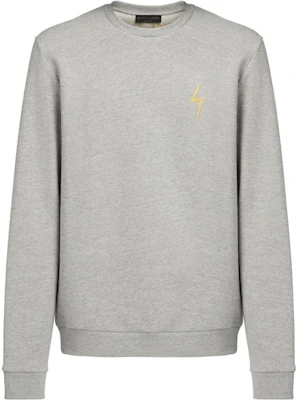 Giuseppe Zanotti GZ SS23 Baju Kelabu Logo Bersulam Crewneck. ERU2017H02 Buy Giuseppe Zanotti GZ SS23 Baju Kelabu Logo Bersulam Crewneck. ERU2017H02