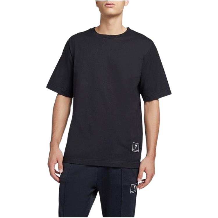 Shop Camiseta Negra Casual Cuello Redondo Giuseppe Zanotti GZ SS24. ERU4003001