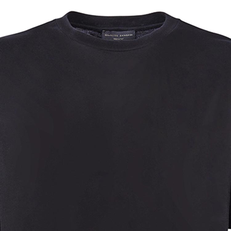 Details for Camiseta Negra Casual Cuello Redondo Giuseppe Zanotti GZ SS24. ERU4003001