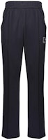 Giuseppe Zanotti GZ SS24 Smoked Black Logo Patch Elastic Waist Pants ERU4005001 Giuseppe Zanotti GZ SS24 Smoked Black Logo Patch Elastic Waist Pants ERU4005001