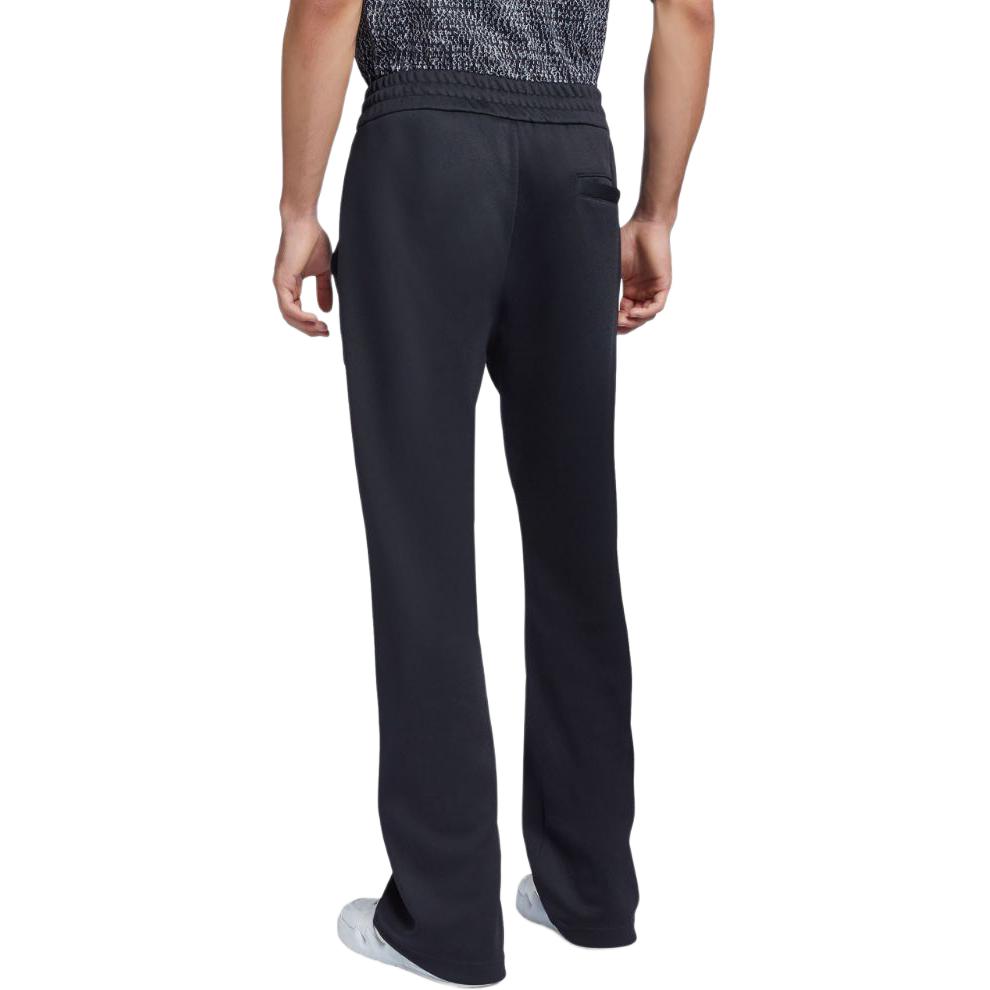 Shop Giuseppe Zanotti GZ SS24 Pantalones Negros Logo Elástico Cintura ERU4005001