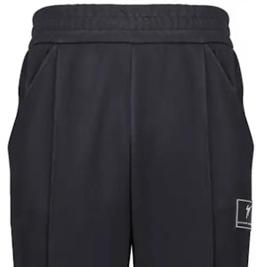 Giuseppe Zanotti GZ SS24 Pantalones Negros Logo Elástico Cintura ERU4005001 Sizing Giuseppe Zanotti GZ SS24 Pantalones Negros Logo Elástico Cintura ERU4005001