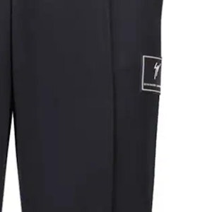 Giuseppe Zanotti GZ SS24 Pantalones Negros Logo Elástico Cintura ERU4005001 Cheap Giuseppe Zanotti GZ SS24 Pantalones Negros Logo Elástico Cintura ERU4005001