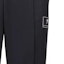 Cheap Giuseppe Zanotti GZ SS24 Pantalones Negros Logo Elástico Cintura ERU4005001