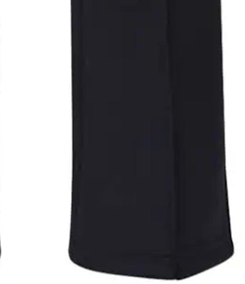 주세페 자노티 GZ SS24 스모크드 블랙 로고 패치 엘라스틱 웨이스트 팬츠 ERU4005001 1