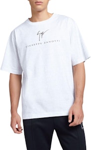 Giuseppe Zanotti GZ SS24 Baju T-Shirt Lelaki Cetakan Huruf Putih Kapur Kasual. ERU4001001 Purchase Giuseppe Zanotti GZ SS24 Baju T-Shirt Lelaki Cetakan Huruf Putih Kapur Kasual. ERU4001001