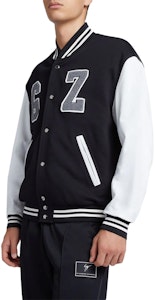ジュゼッペザノッティ GZ SS24 ロゴ ストライプ ベースボールジャケット ブラック ERU4006001 Purchase ジュゼッペザノッティ GZ SS24 ロゴ ストライプ ベースボールジャケット ブラック ERU4006001
