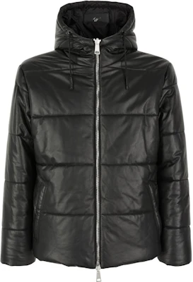 Giuseppe Zanotti GZ 男女通用亮面黑色連帽外套 ERU2020H01 Buy Giuseppe Zanotti GZ 男女通用亮面黑色連帽外套 ERU2020H01