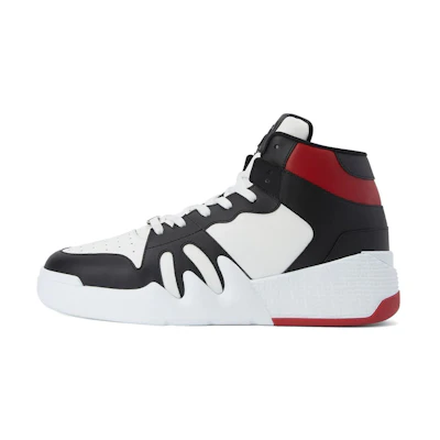 Giuseppe Zanotti High-Top 'Talon Red Leather Detail'