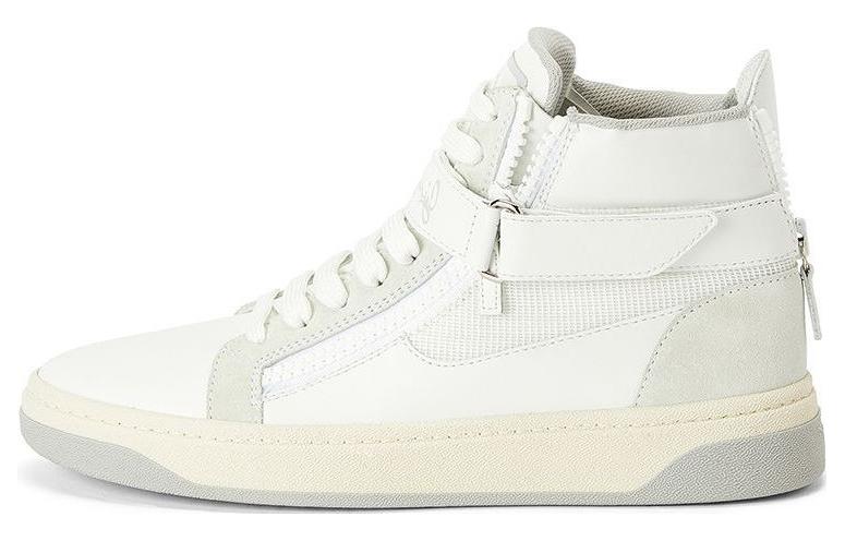 Buy Giuseppe Zanotti High-Top 'Kulit Putih Keselesaan' RU30047001