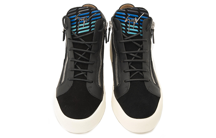 Lookbook 주세페 자노티 블랙 집 하이탑 레더 (Giuseppe Zanotti Black Zip High-top Leather - shortened) RM90056001