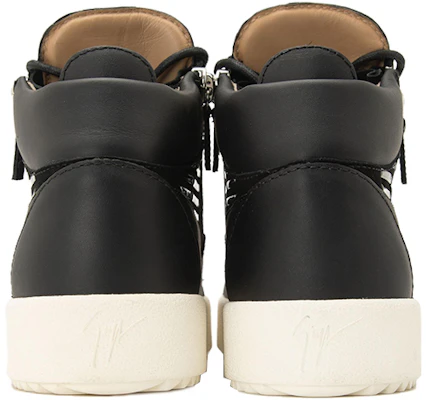 주세페 자노티 블랙 집 하이탑 레더 (Giuseppe Zanotti Black Zip High-top Leather - shortened) RM90056001 Shop 주세페 자노티 블랙 집 하이탑 레더 (Giuseppe Zanotti Black Zip High-top Leather - shortened) RM90056001