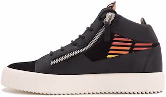 Giuseppe Zanotti High-Top Sneaker 'Black Leather' RM90056002 Giuseppe Zanotti High-Top Sneaker 'Black Leather' RM90056002