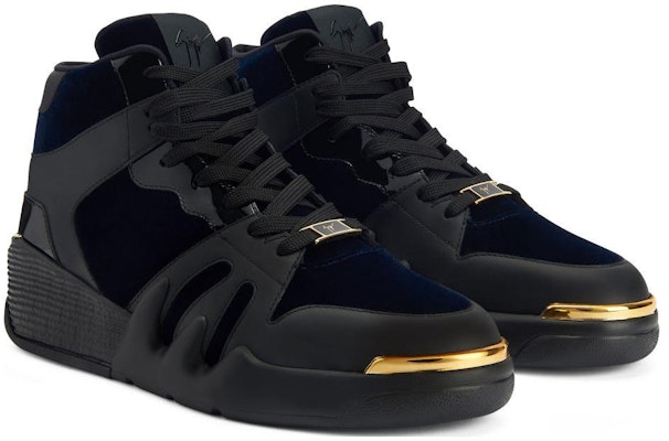 Giuseppe Zanotti High-Top Sneaker 'Black Leather' RU30014001 Order Giuseppe Zanotti High-Top Sneaker 'Black Leather' RU30014001