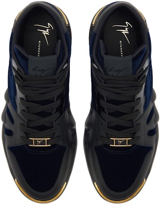 Giuseppe Zanotti High-Top Sneaker 'Black Leather' RU30014001 Lookbook Giuseppe Zanotti High-Top Sneaker 'Black Leather' RU30014001