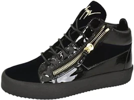 Giuseppe Zanotti High-Top Sneaker 'Black Metallic Zip' RW70010-VERO-NERO Giuseppe Zanotti High-Top Sneaker 'Black Metallic Zip' RW70010-VERO-NERO