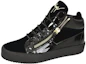 Buy Giuseppe Zanotti Sneaker Alta ''Black Metallic Zip'' RW70010-VERO-NERO