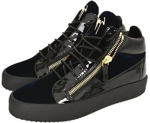 Giuseppe Zanotti Sneaker Alta ''Black Metallic Zip'' RW70010-VERO-NERO Order Giuseppe Zanotti Sneaker Alta ''Black Metallic Zip'' RW70010-VERO-NERO