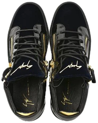 Giuseppe Zanotti Sneaker Alta ''Black Metallic Zip'' RW70010-VERO-NERO Lookbook Giuseppe Zanotti Sneaker Alta ''Black Metallic Zip'' RW70010-VERO-NERO
