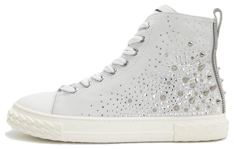 Giuseppe Zanotti High-Top Sneaker 'White Leather'
