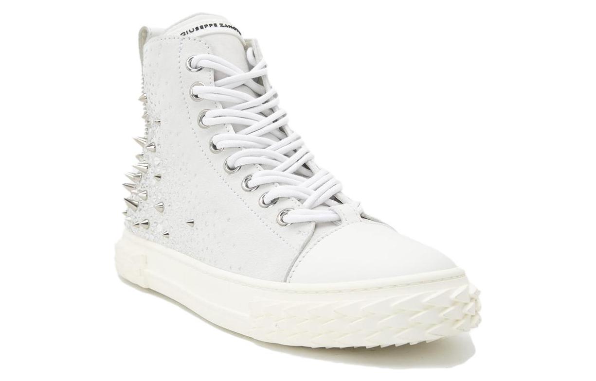 Giuseppe Zanotti High-Top Sneaker 'White Leather' 圖 2